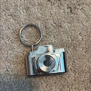 Silver Camera picture holder